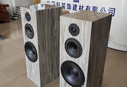 木纹灰石材音响